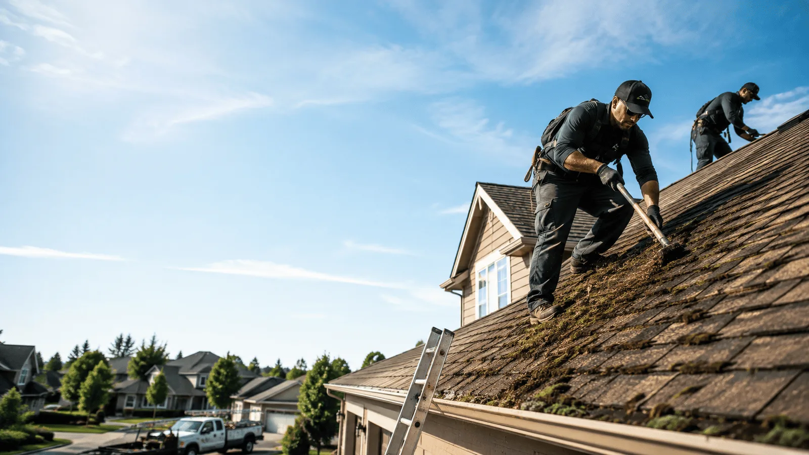Roof Moss Removal in Lincolnton, NC near me